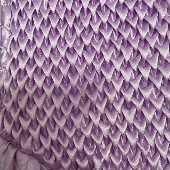 Floral Ruffle Three Tier Purple Dress Toddler Girl Size 12 Bow Zipper Back - Picture 5 of 7